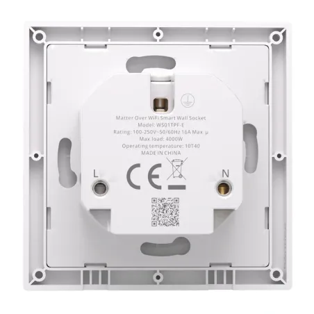 Sonoff WS01TPF-E WiFi Smart Wall Socket (Type F)